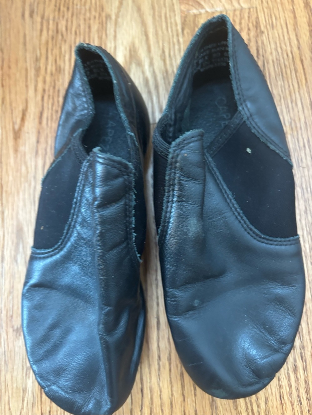 Capezio Black Leather Dance Shoes EJ2